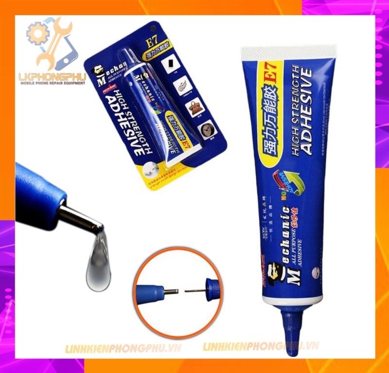 Keo MECHANIC E7 (Trong 50ml Nhanh Khô, Chống Nước)