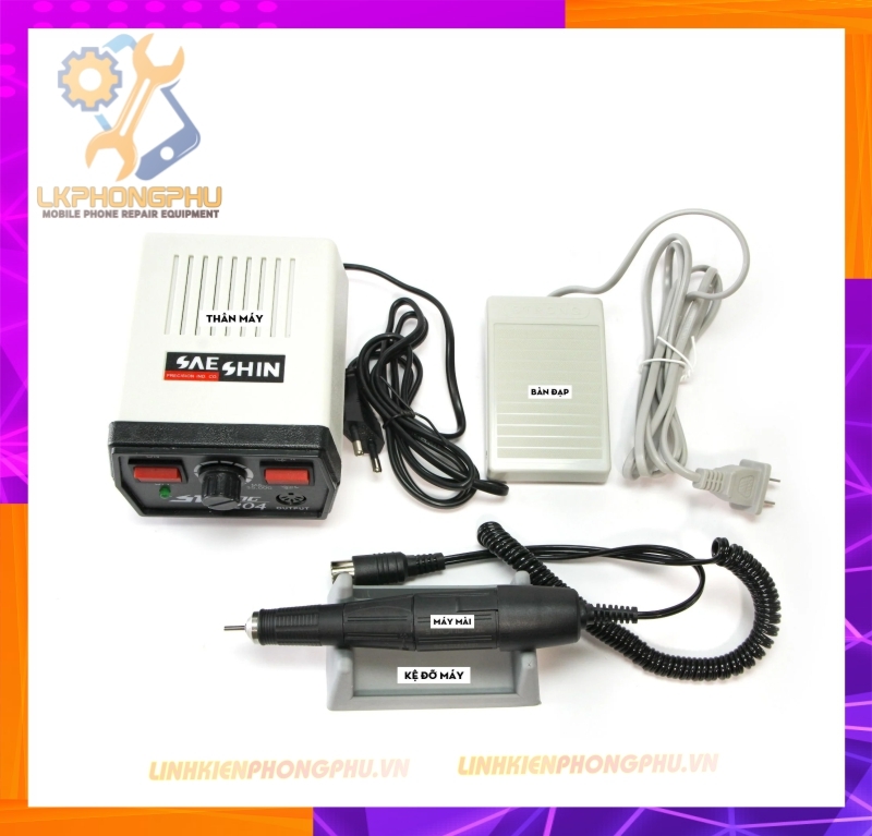 Máy Mài điện Mini Micromotor Strong 204 CS 35K-55K RPM