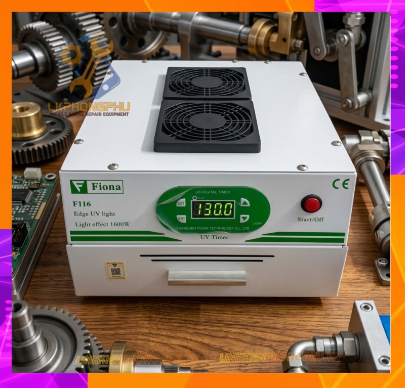 Máy Hấp UV EDGE chống hồi bọt Fiona F116 ( CS 1600W ) Lồng lớn