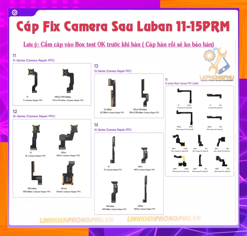 Cáp Fix Camera Sau Luban