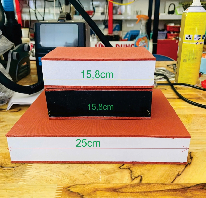 Đế Kê Lót Vệ Sinh Keo Màn Hình 25x20x4.7cm - 15.8x11x4.7cm