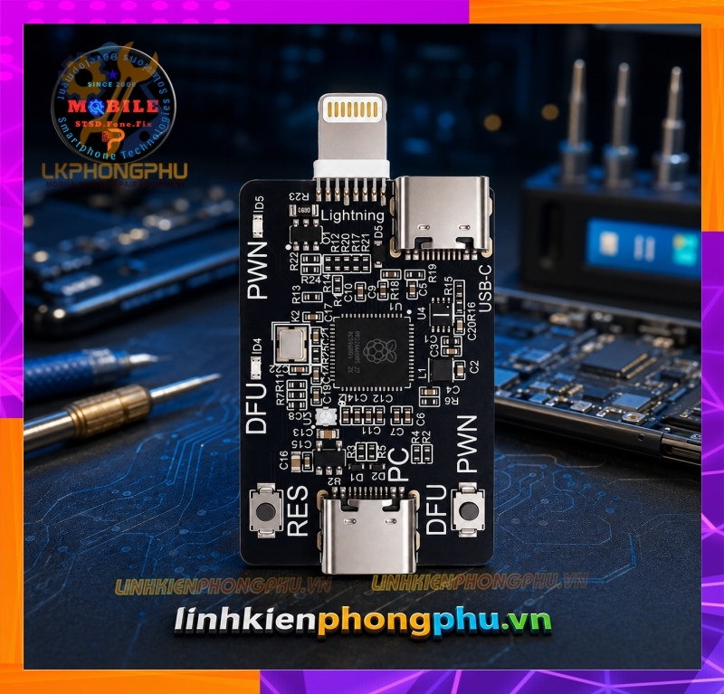 Thiệt Bị Mạch RP2354A Pico Auto DFU + PWN MODE Usbliter8