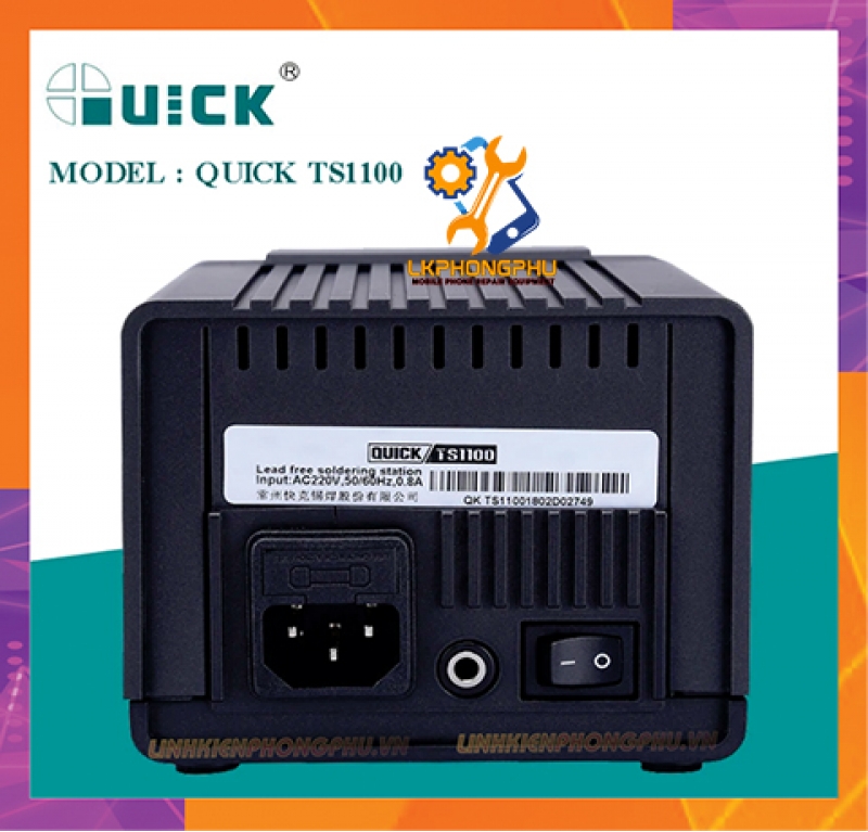Trạm hàn Quick TS1100 ESD CS90W