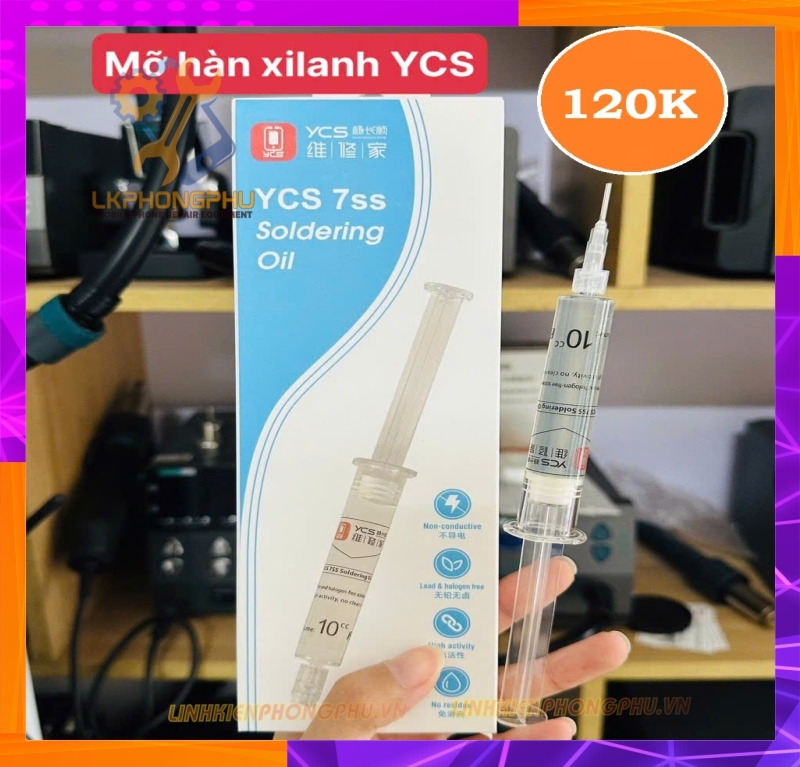 Mỡ Hàn Xilanh YCS 7ss Độ Tinh Khiết Cao 