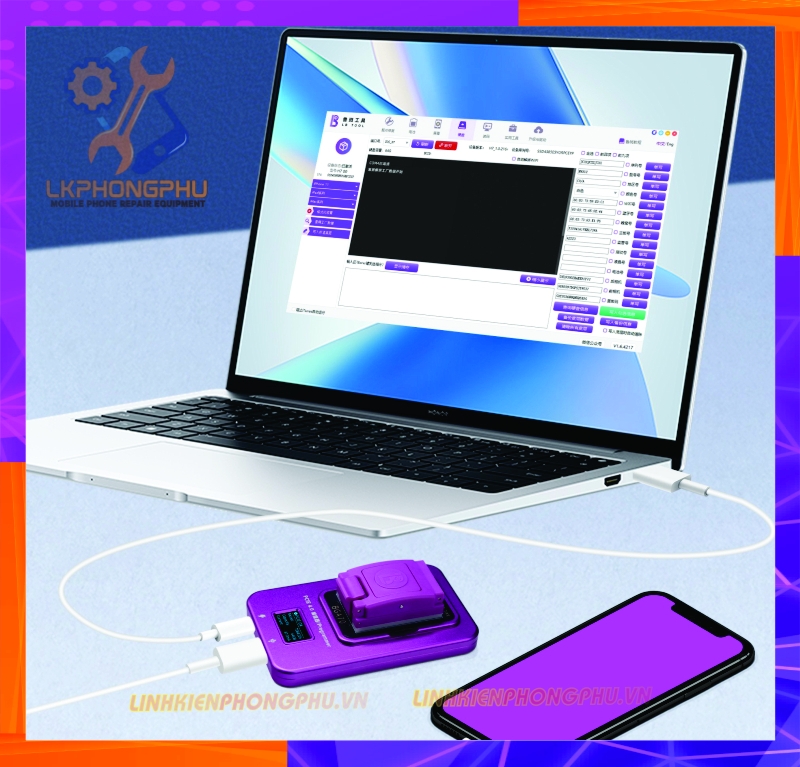 Luban H7 PCIE 4.0 Programmer Chuyên làm Ổ Cứng. WiFi...iPhone. iPad. Macbook. iMac...
