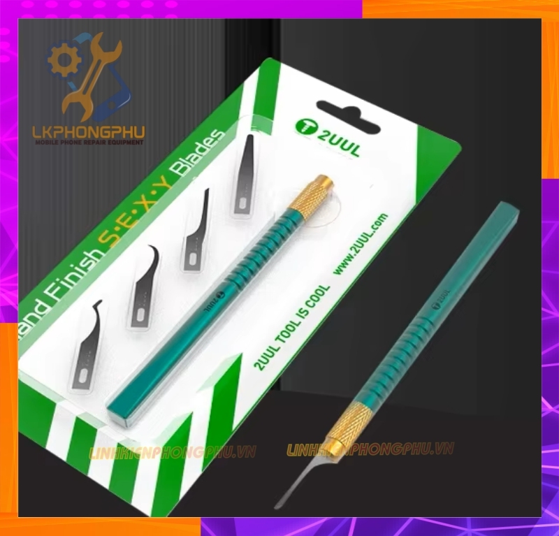 Bộ Tool Cán Dao Kèm Lưỡi Dao Làm IC 2UUL Tool Is Cool