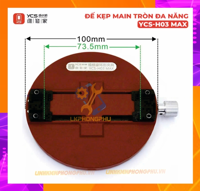 Kẹp Main Tròn YCS H03Max
