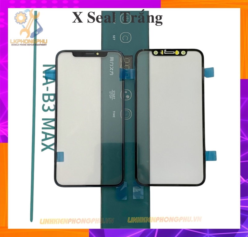 Kính Ép Màn Hình iPhone Từ 5G đến 8Plus Seal Xanh và Seal Trắng Hãng Đại Bàng 