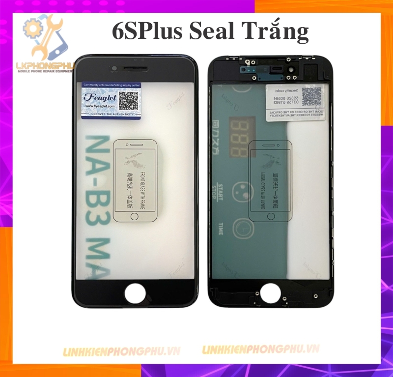 Kính Ép Màn Hình iPhone Từ 5G đến 8Plus Seal Xanh và Seal Trắng Hãng Đại Bàng 