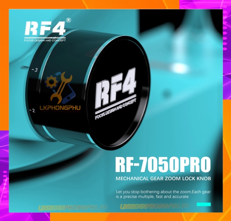 Kính Hiển Vi RF4 RF7050Pro Zoom 7X-50X New 2024 (Full Bộ Kèm Led + kính chắn bụi)