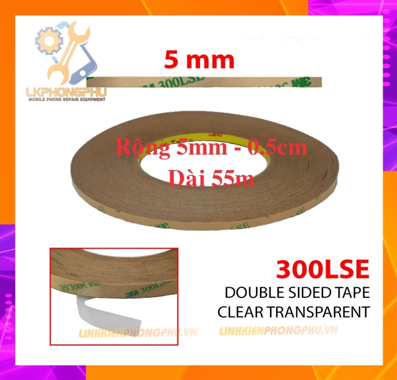 Keo 3M 300lSE 2 mặt Japan xịn sò 2mm / 4mm / 5mm / 6mm / 8mm