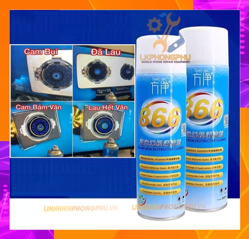Dung dịch vệ sinh Camera Fang Jing 866
