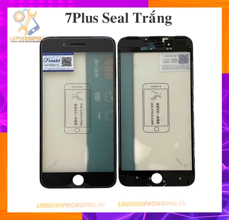 Kính Ép Màn Hình iPhone Từ 5G đến 8Plus Seal Xanh và Seal Trắng Hãng Đại Bàng 