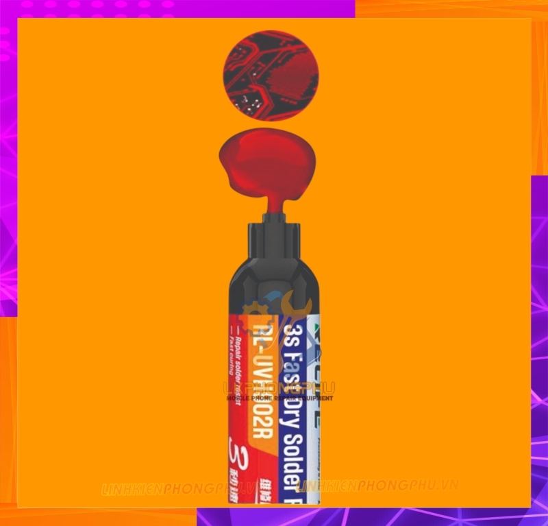 Keo UV ReLife 3S ( 3 Giây Khô ) Trắng, Xanh lá, Vàng, Đen, Đỏ, Xanh dương