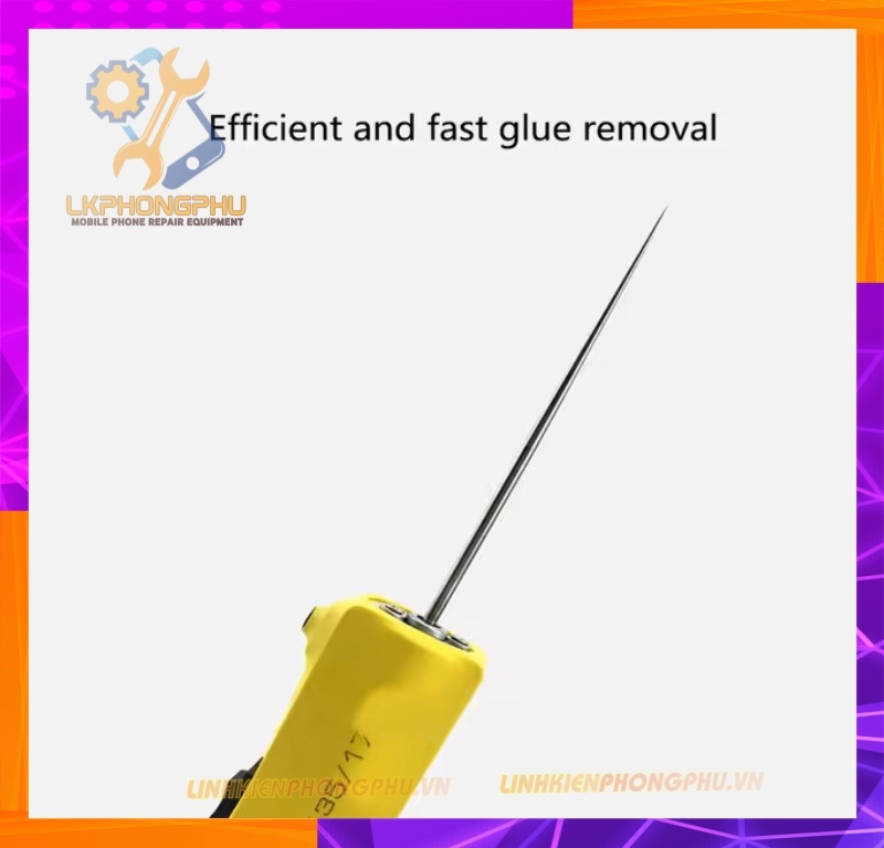 Máy Vệ Sinh Keo Vàng Liền Trục Không Rung Lắc