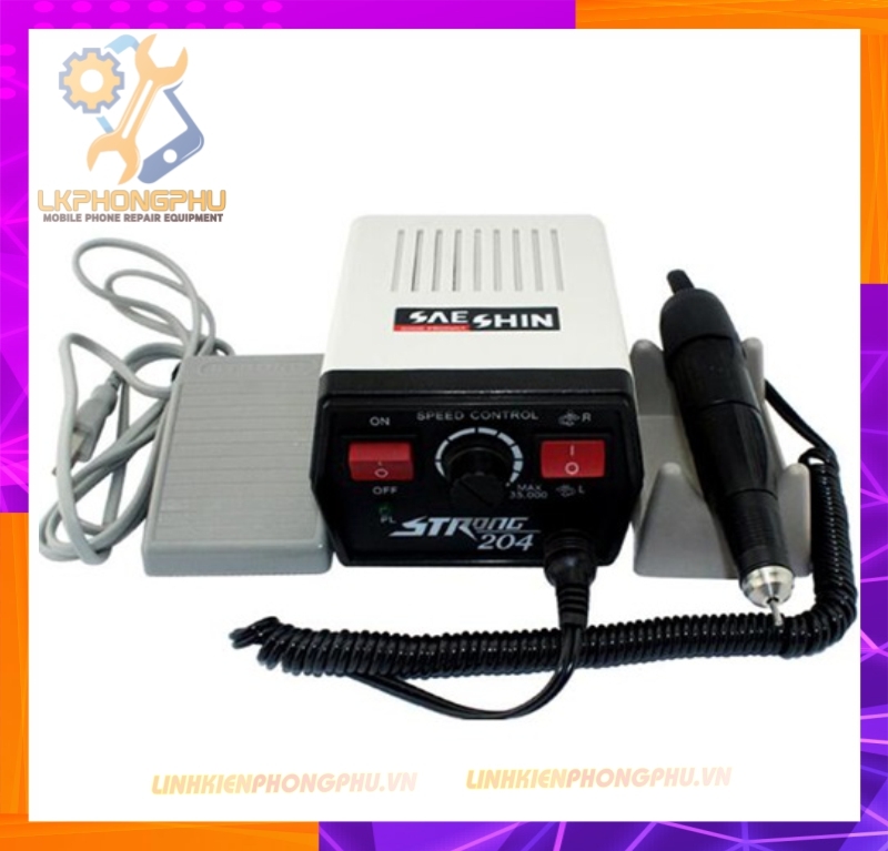 Máy Mài điện Mini Micromotor Strong 204 CS 35K-55K RPM