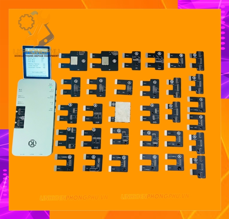 Box Test Kiểm tra Màn Hình cảm ứng DL400Pro Test Full IP 6G-16PRM vs Android (hỗ trợ test 1125 model)