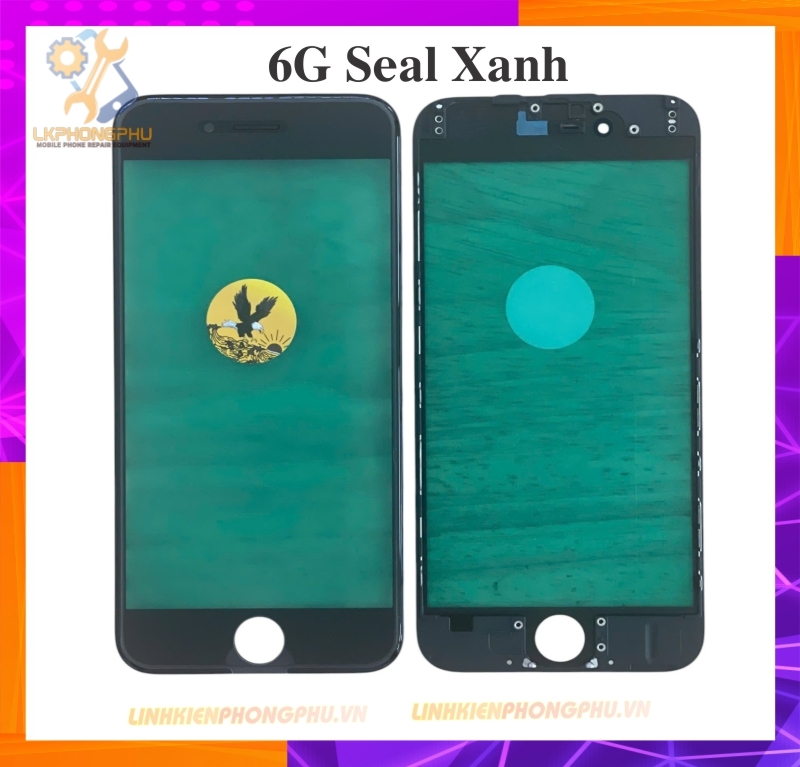 Kính Ép Màn Hình iPhone Từ 5G đến 8Plus Seal Xanh và Seal Trắng Hãng Đại Bàng 