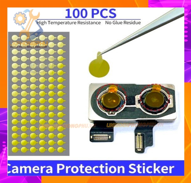 Sticker Dán Bảo Vệ Mắt Camera khi Sửa Chữa Điện Thoại