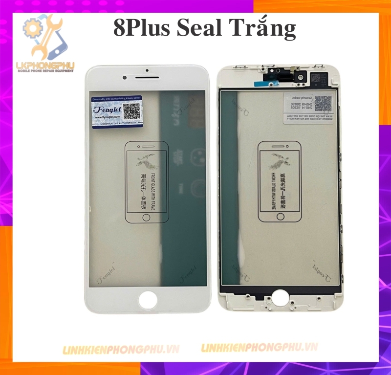 Kính Ép Màn Hình iPhone Từ 5G đến 8Plus Seal Xanh và Seal Trắng Hãng Đại Bàng 