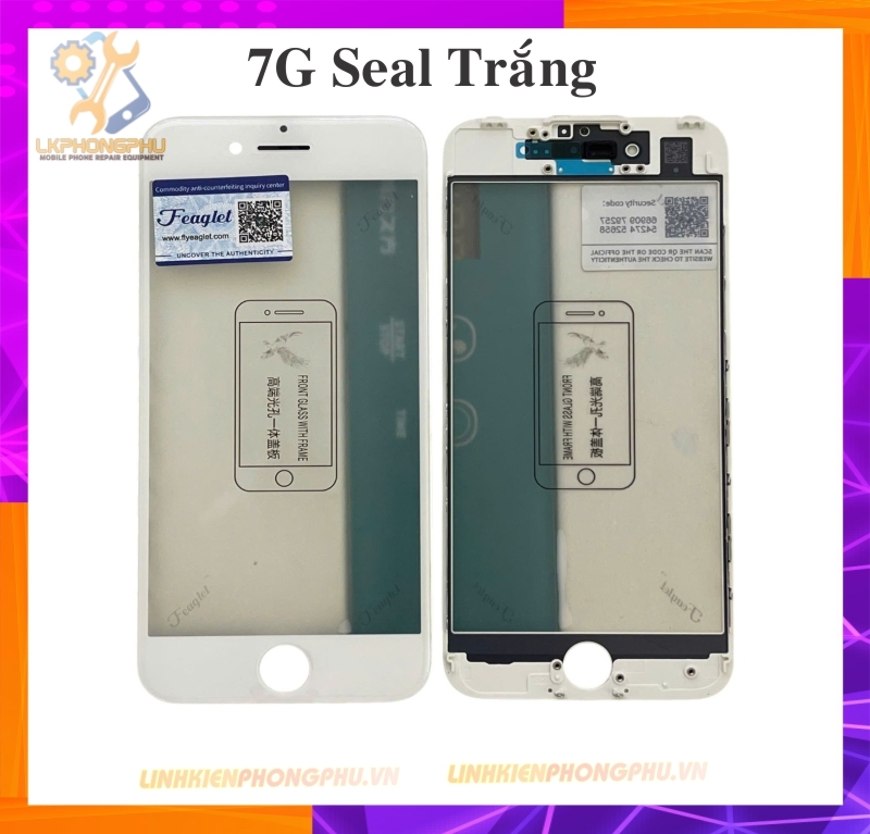 Kính Ép Màn Hình iPhone Từ 5G đến 8Plus Seal Xanh và Seal Trắng Hãng Đại Bàng 