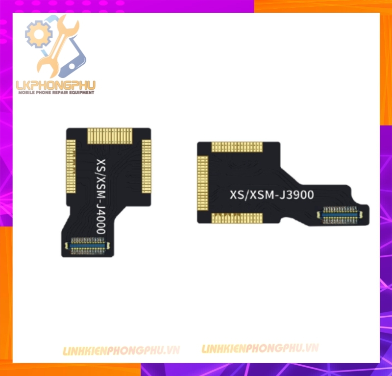 Cáp Mạch hàn 2 mặt thay thế Camera Sau iPhone: 7G - 8G - XS / XSMax Hãng AiXun
