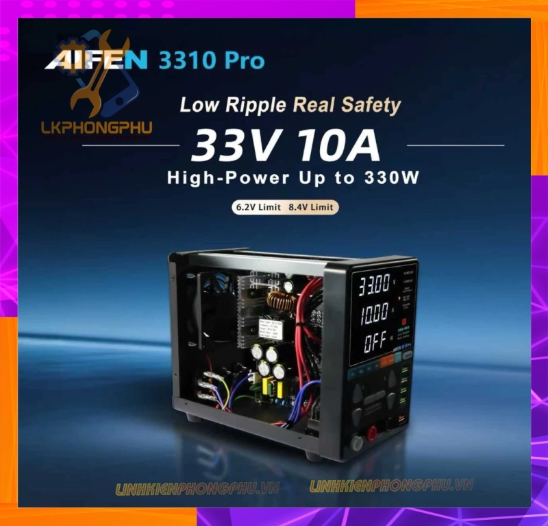 Máy cấp nguồn AiFen 3310 PRO - CS : 330W 2026