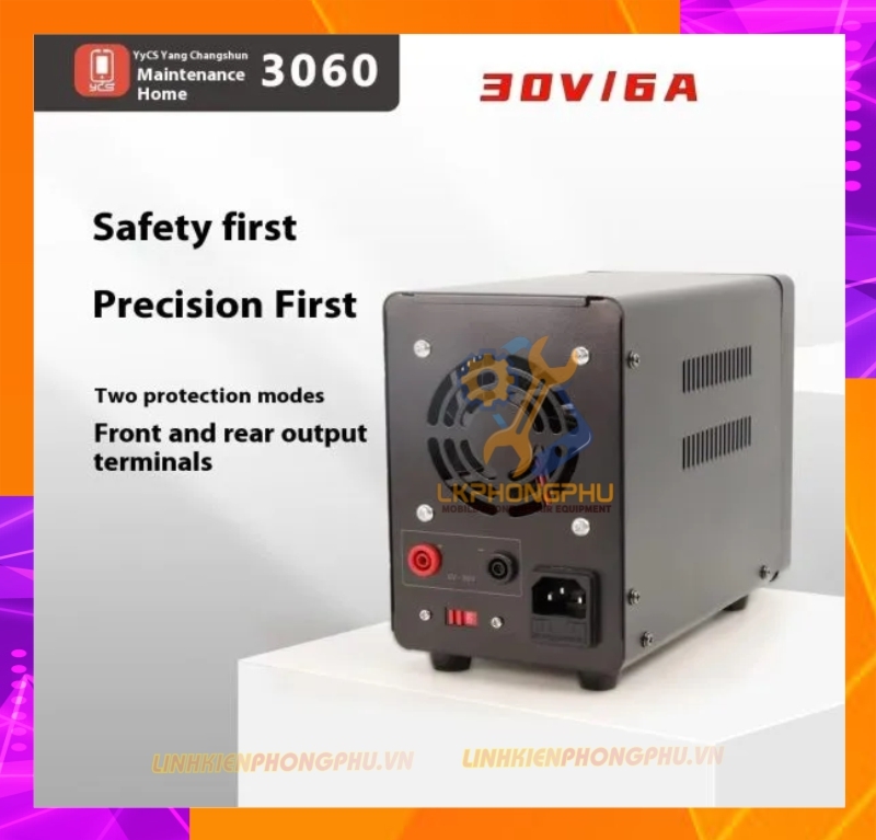 Đồng hồ cấp nguồn 4 số YCS 3060 30V-6A 180W