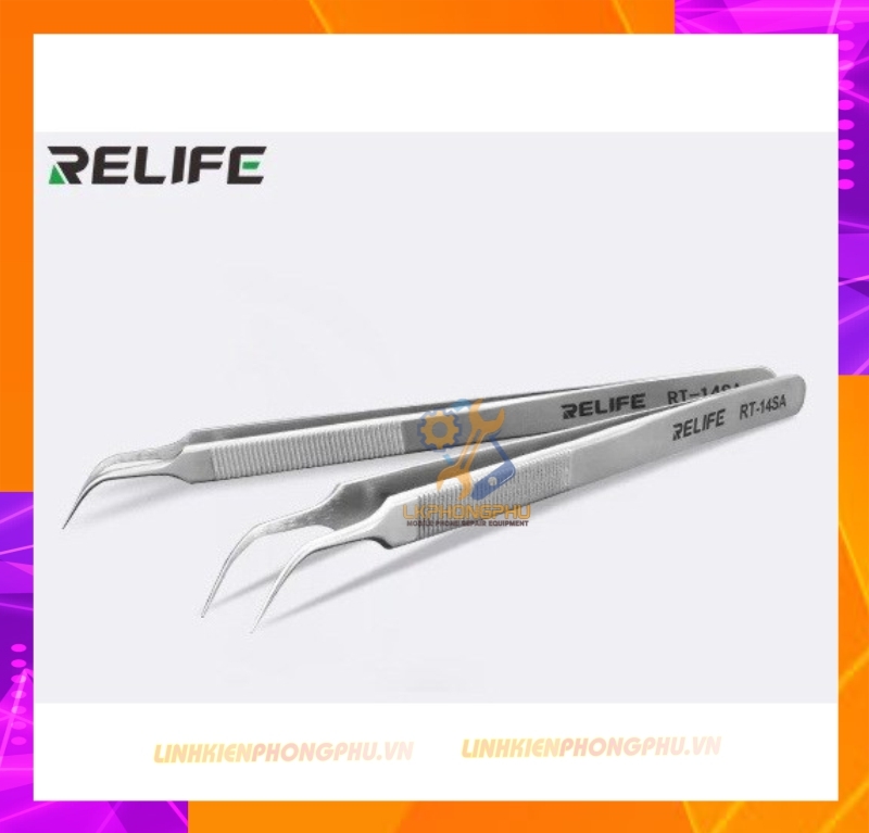 Nhíp Relife RL-14SA Cong và RL-14A Thẳng