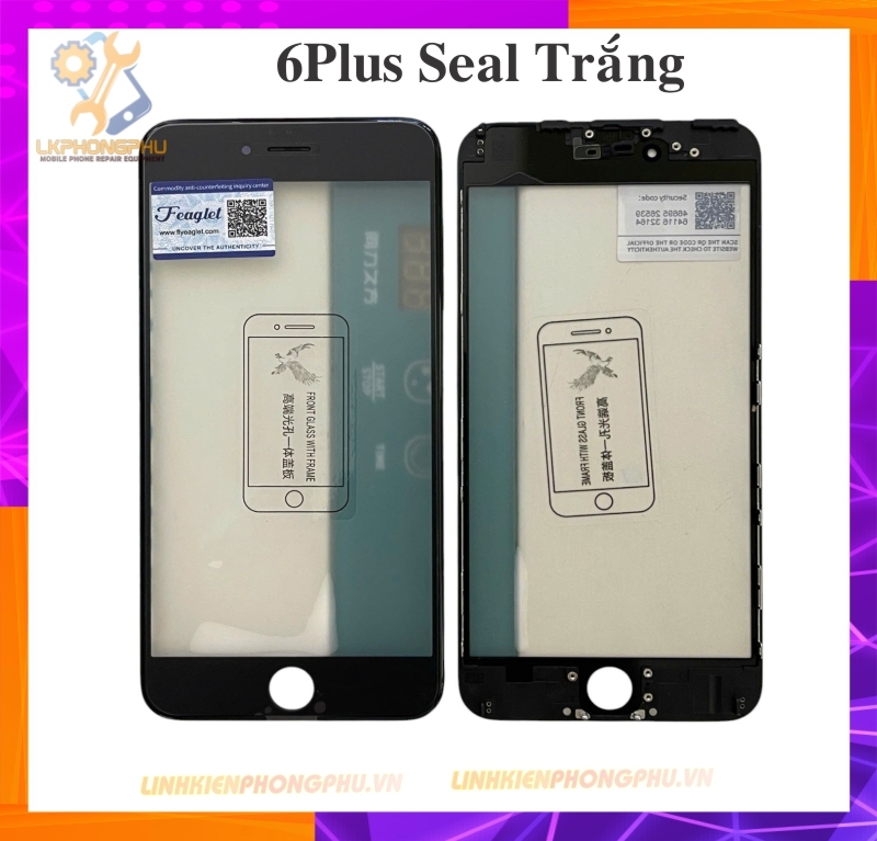 Kính Ép Màn Hình iPhone Từ 5G đến 8Plus Seal Xanh và Seal Trắng Hãng Đại Bàng 