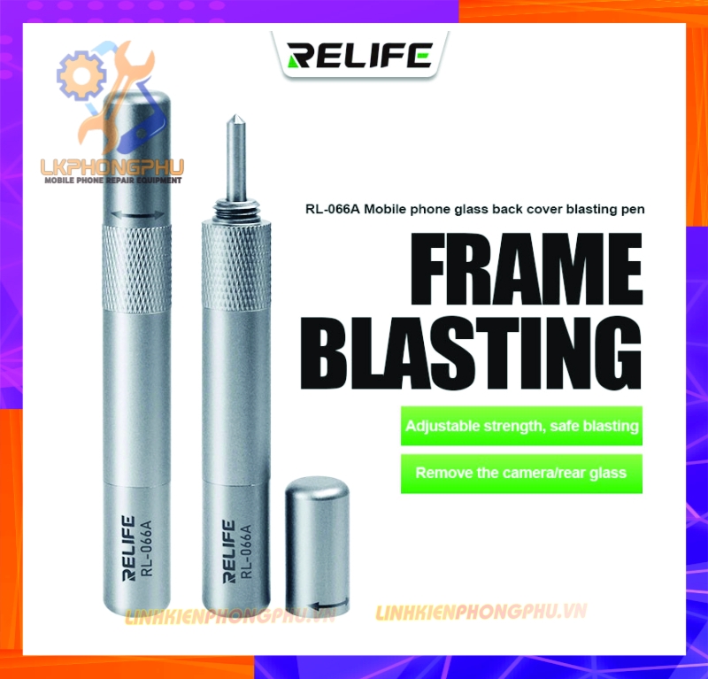 Bút Phá Kính Lưng iPhone Relife RL-066C New