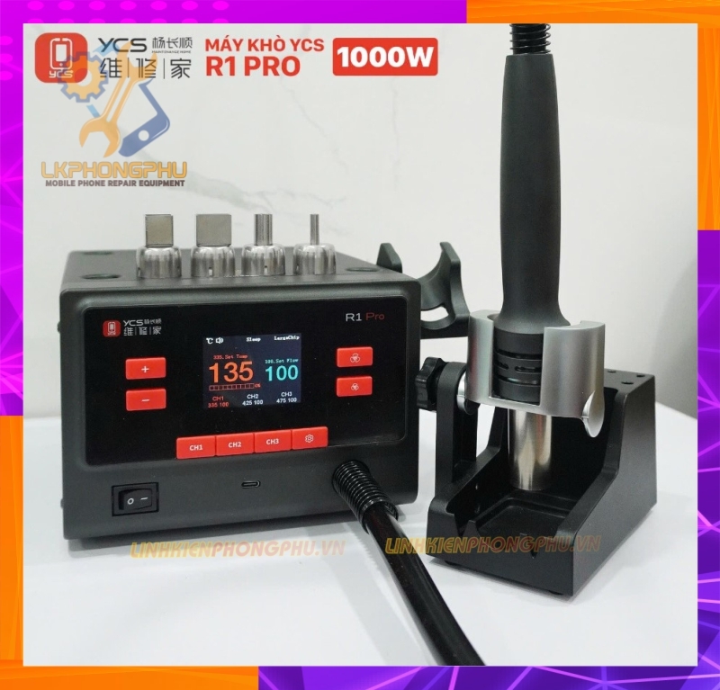 Máy Khò YCS - R1Pro : 1000W New 2024 ( Phím đỏ )