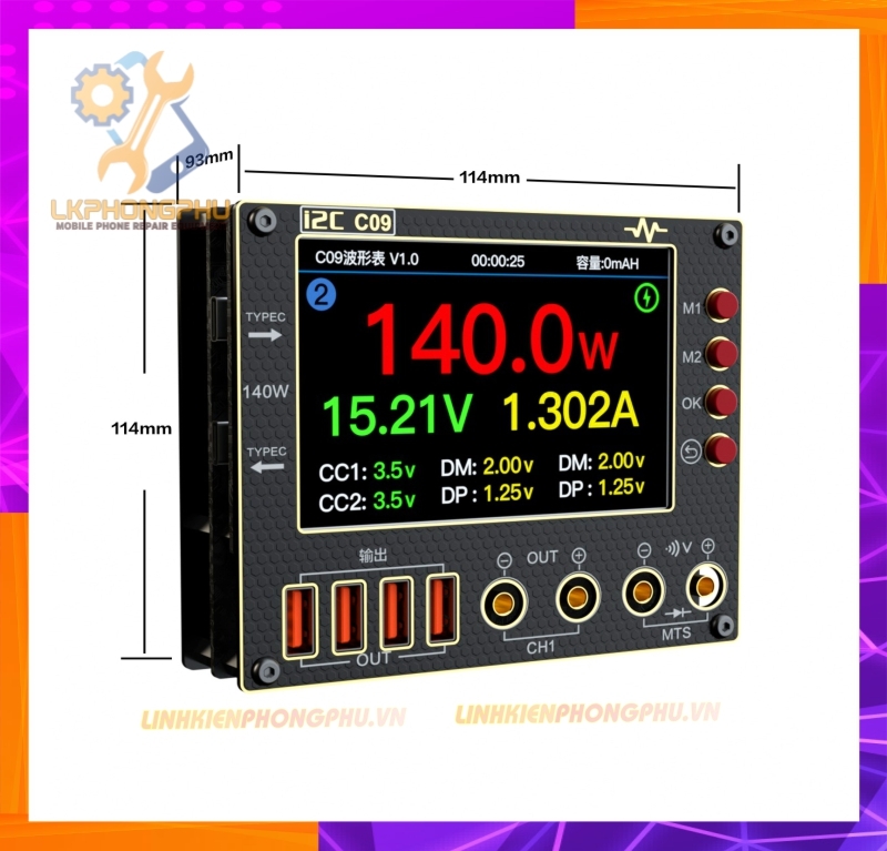 Đồng hồ đo đa năng thông minh i2C ( C09 - C10 )