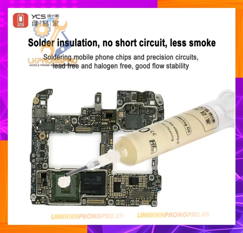 Mỡ Hàn Xilanh YCS 7ss Độ Tinh Khiết Cao 