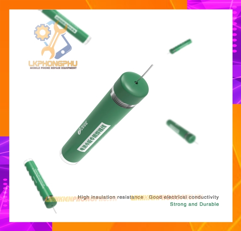 Chì hàn Cell Pin Chính Hãng 2UUL 0.8mm x 3m