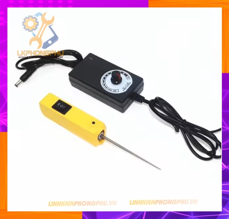 Máy Vệ Sinh Keo Vàng Liền Trục Không Rung Lắc