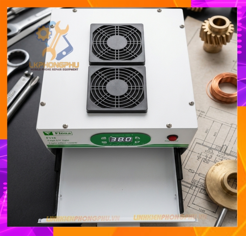 Máy Hấp UV EDGE chống hồi bọt Fiona F116 ( CS 1600W ) Lồng lớn