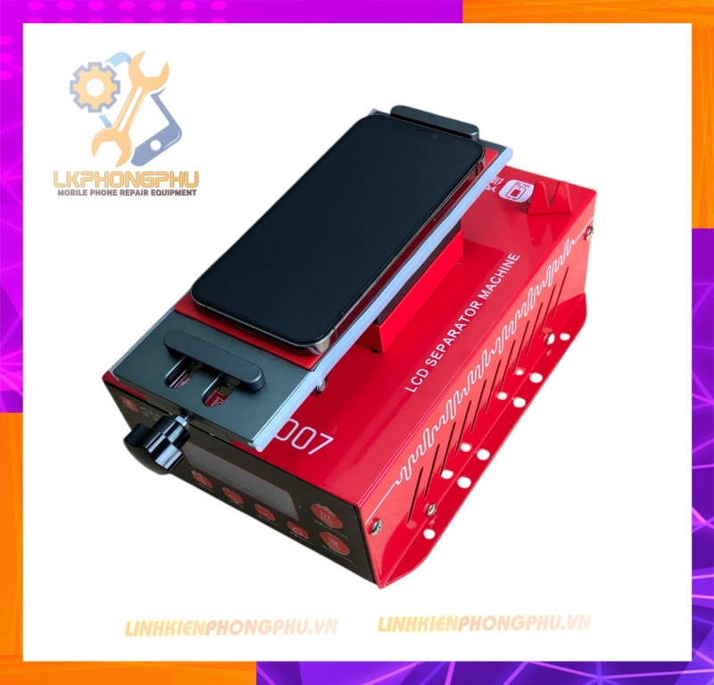 Bàn Nhiệt Cắt Kính Nguyên Khung  YCS Y007 Xoay 360°. Tích Hợp AI Thông Mình . Hút Điện Tử Cực Khỏe