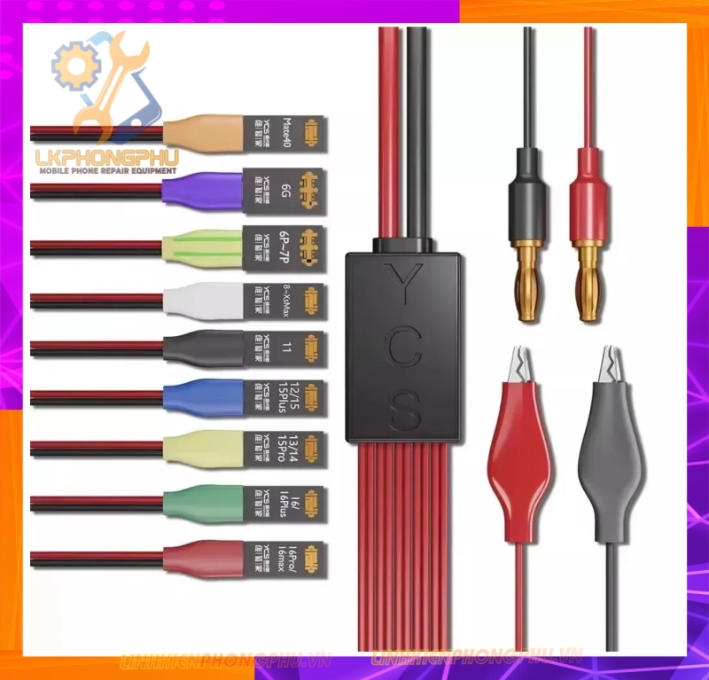Dây cấp Nguồn YCS-D01 Charging Boot DC Power Detection Cable for iPhone 6 to 16Pro Max / Huawei Mate 40