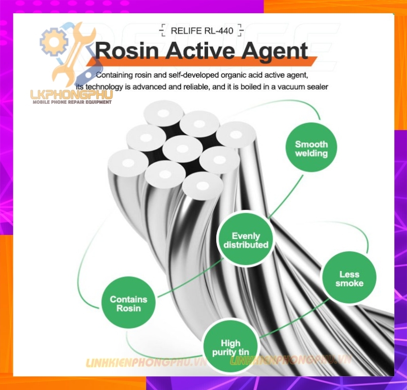 Chi cuộn Relife RL-440 - 0.2 / 0.3 / 0.4 / 0.5 / 0.6mm x 55m