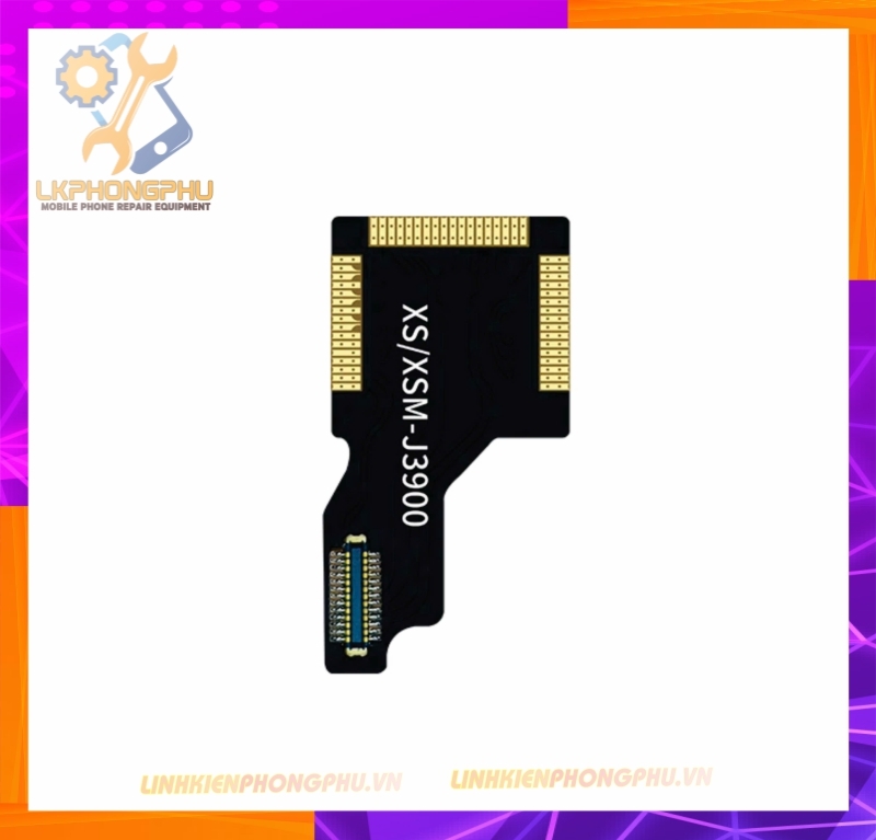 Cáp Mạch hàn 2 mặt thay thế Camera Sau iPhone: 7G - 8G - XS / XSMax Hãng AiXun