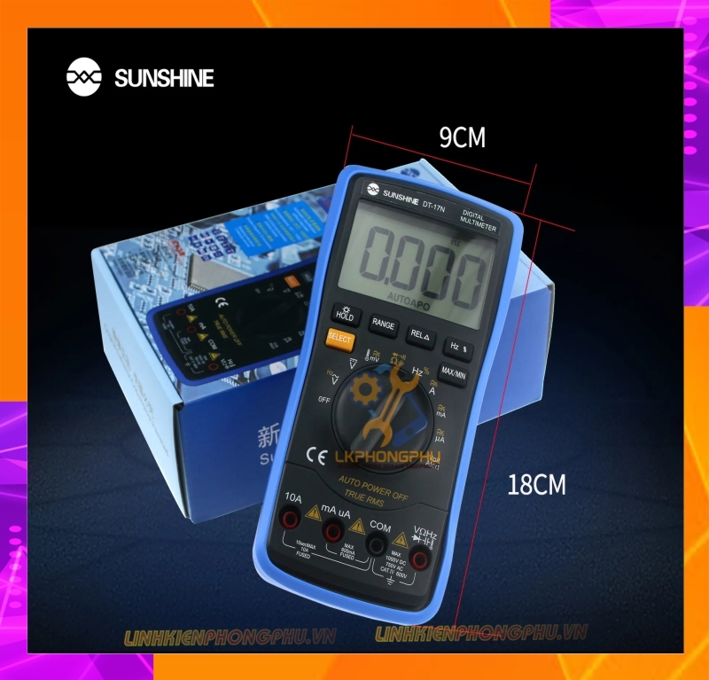 Đồng hồ đo Số Sunshine DT-17N