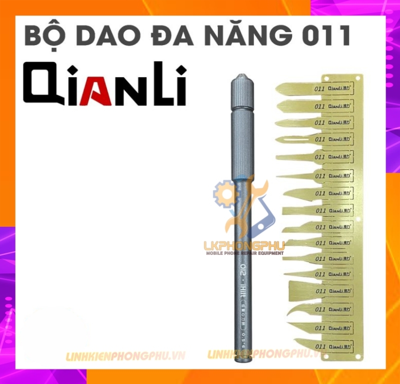 Bộ dao đa năng làm IC Qianli 011