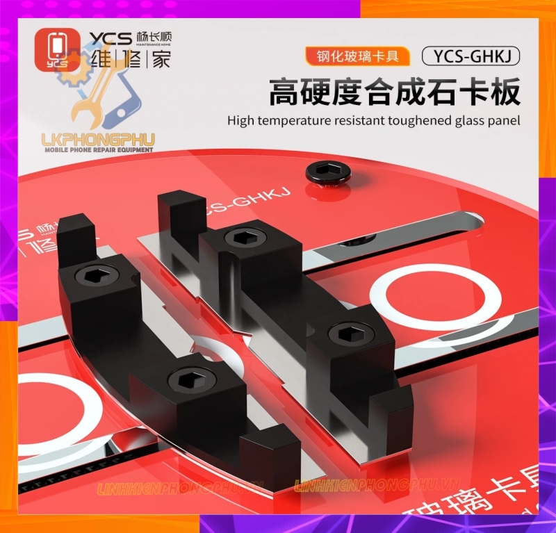 Kẹp Main Mặt Kính Tròn YCS GHKJ New