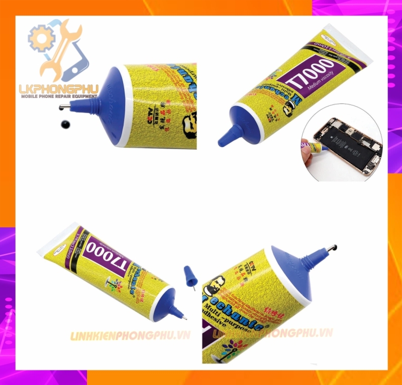 Keo T7000 màu đen 50ml - 110ml