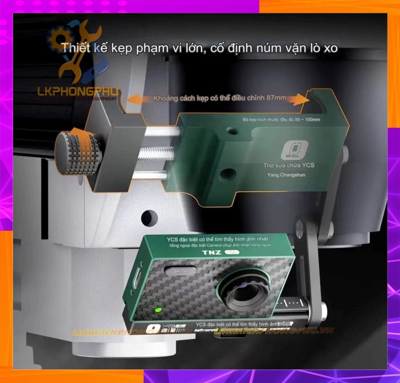 Camera nhiệt YCS mini TNZ ( Gắn trực tiếp trên Kính Hiển Vi )