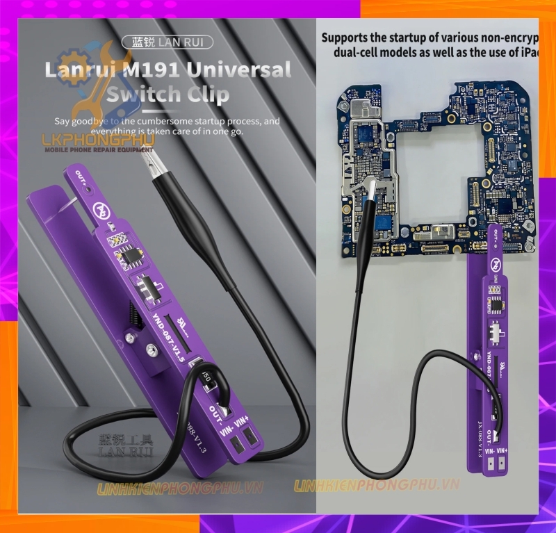 Lanrui M191 Kích Nguồn Đa Năng Tất Cả Trong Một All in One - All Smartphone 