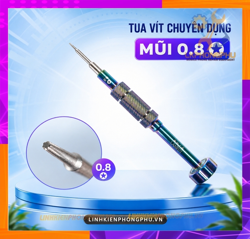 Tuavit Titan Lanrui M61 ( Được làm bằng thép hợp kim S2 )