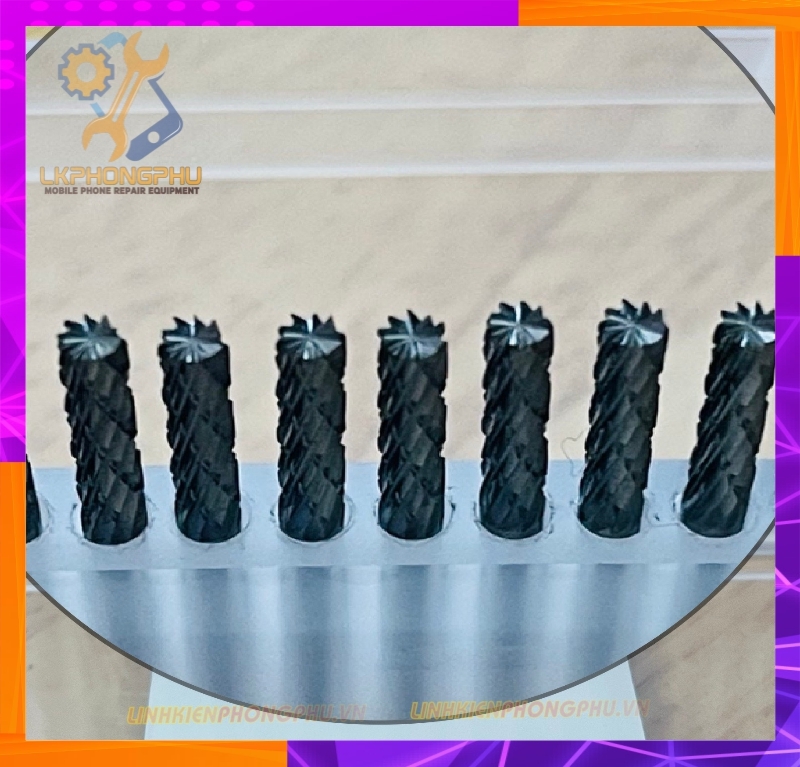 Mũi CNC Phay Camera xoắn 