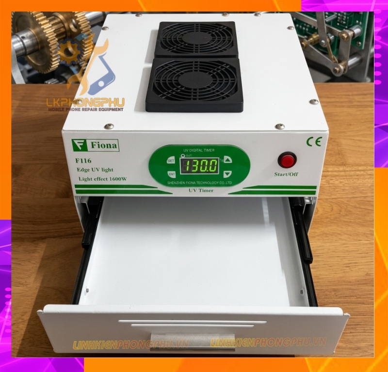 Máy Hấp UV EDGE chống hồi bọt Fiona F116 ( CS 1600W ) Lồng lớn